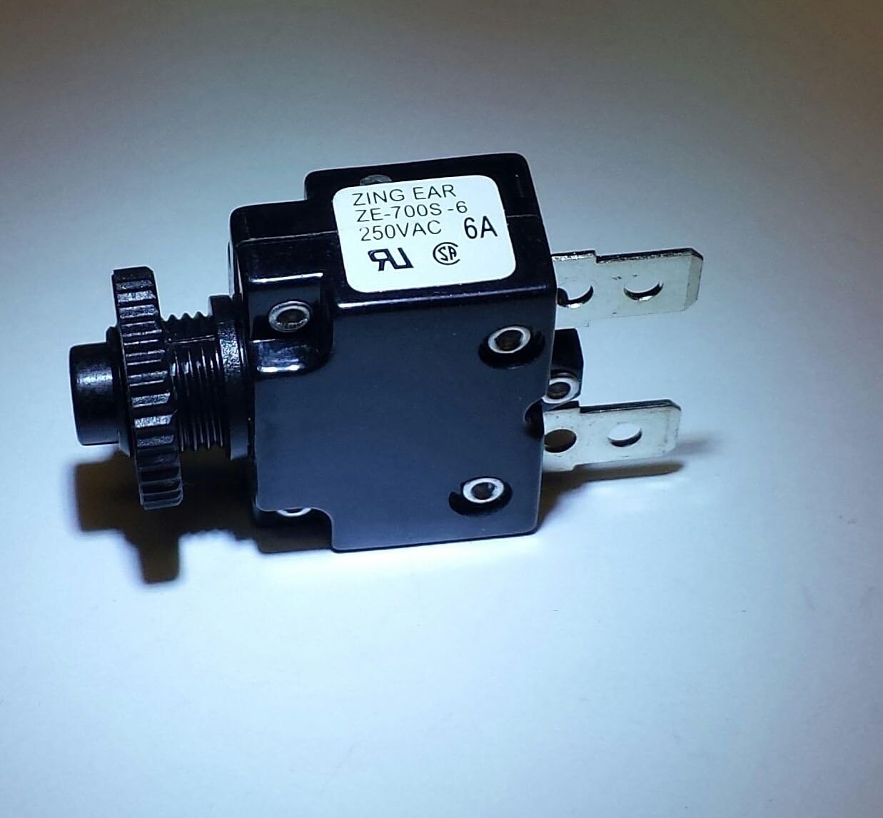 CBK Supply - ZE700S-6A Zing Ear Thermal Circuit Breaker Replaces Airpax, Carling, P&B, eaier
