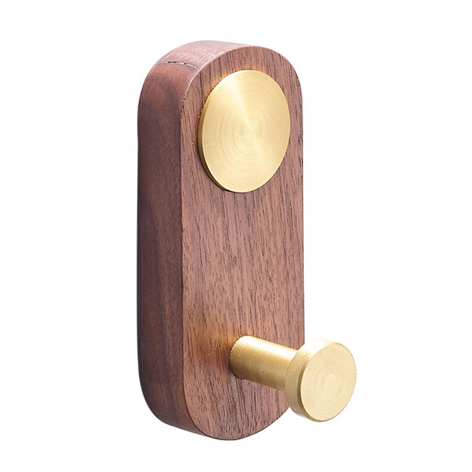 WLRDPUPJE Towel Hook Wooden Coat Hooks Bathroom Single Hook Toilet for Bathroom Kitchen