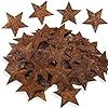 Rusty metal barn star for crafts 50 pcs vintage texas rustic stars art for original retro western country family farmhouse festival party decorationswall art diy handmade accessory 177 inch  urban country home decor