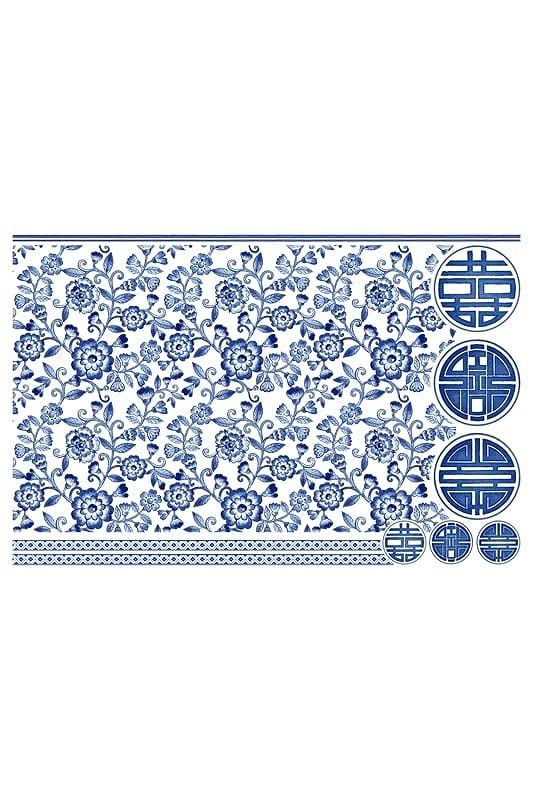 デザイン転写紙多数 Amazon.co.jp: ポーセラーツ 転写紙 花柄 CHINOISERIE