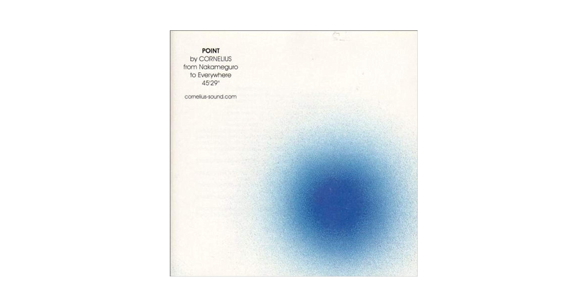 CORNELIUS / POINT レコード Cornelius / Point - Guitar Records