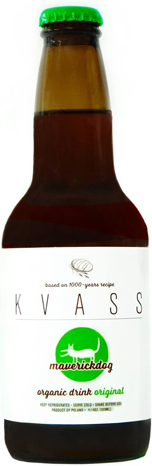 KVASS ORGANIC DRINK PROBIOTIC 8-PACKS (Original)