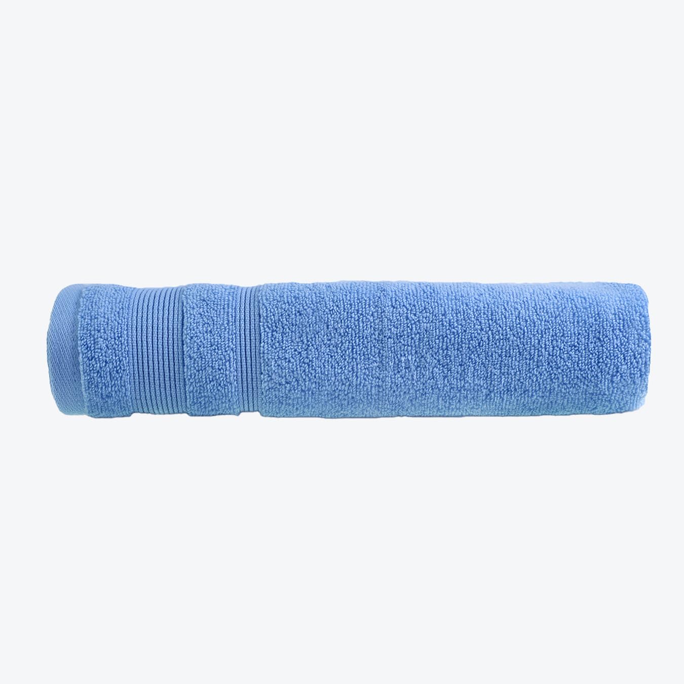 Allure Bath Fashions Cornish Blue Allure Zero Twist Bath Sheet, Extra Large Bath Towel, 100 X 150Cm, 100% Egyptian Cotton (Cornish Blue)