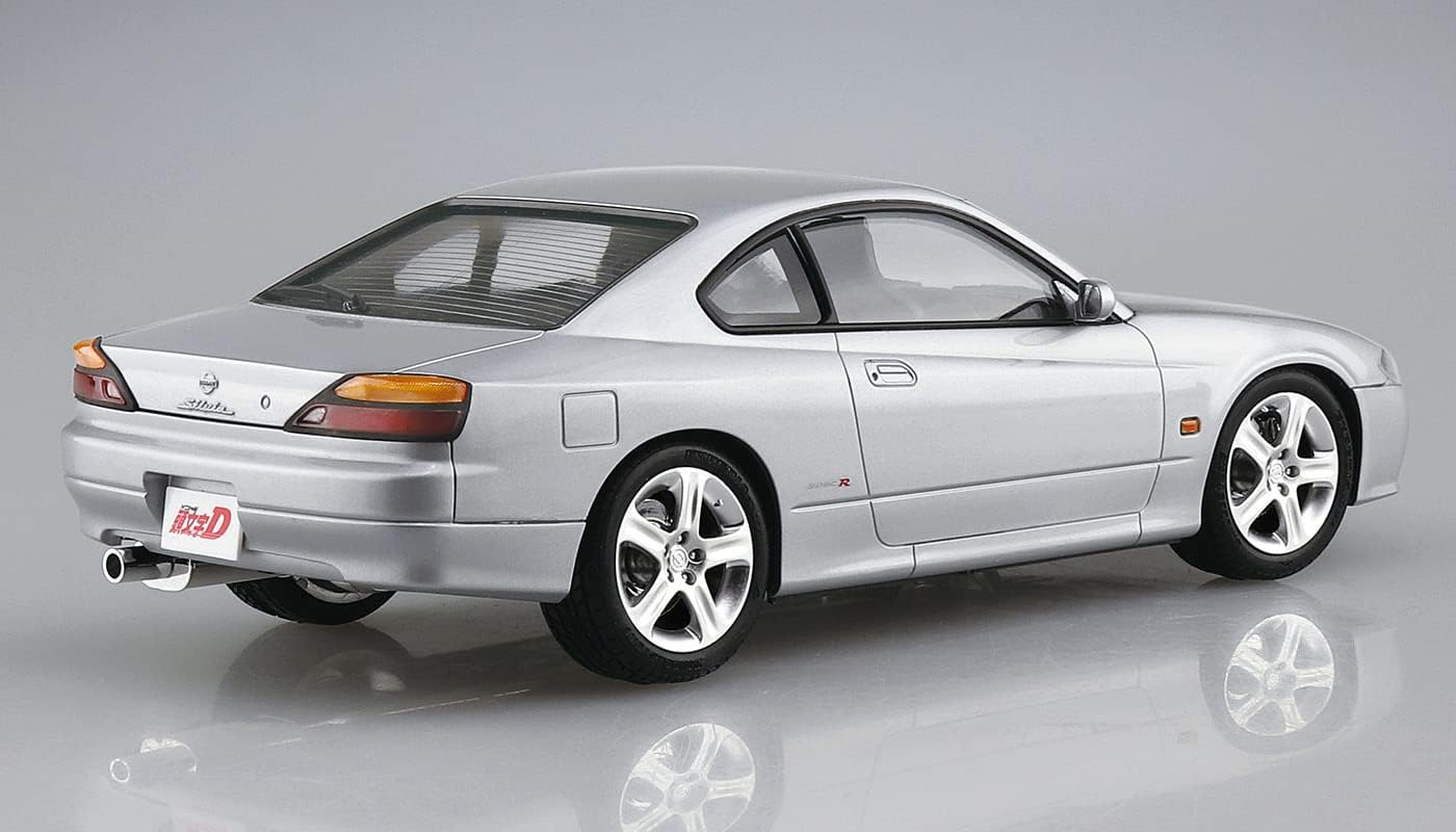 Aoshima Initial D Nissan Silva S15 (Two Guys from Tokyo) 1:24 Scale Plastic Model Kit