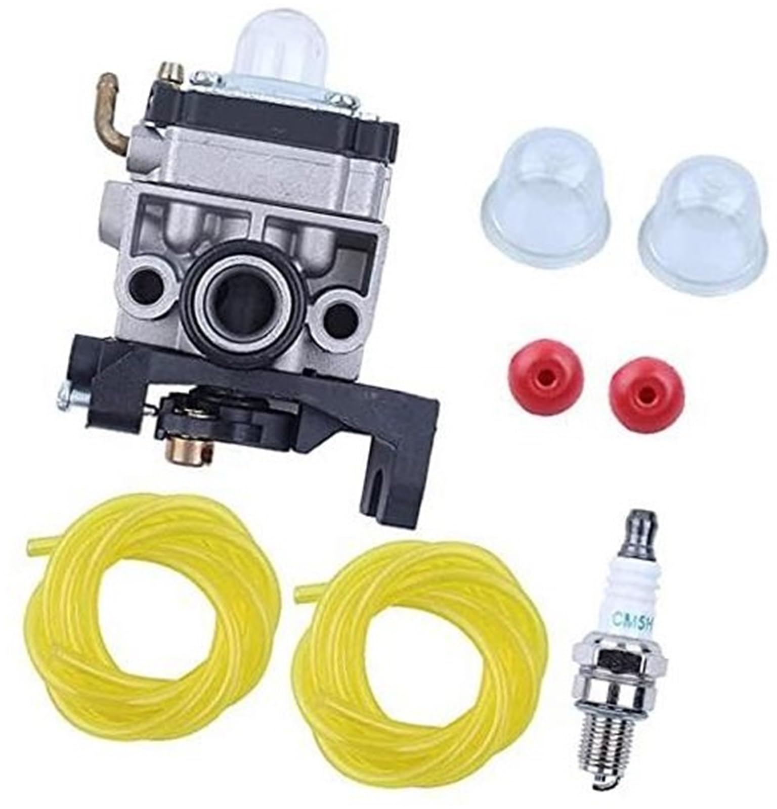 Taikang Carburettor, Carburador con bujía de línea Combustible, for GX25 GX35 GX 25 35 HHT35 HHT35S FG110 Cortadoras césped Motor Cortadora arbustos Reemplaza