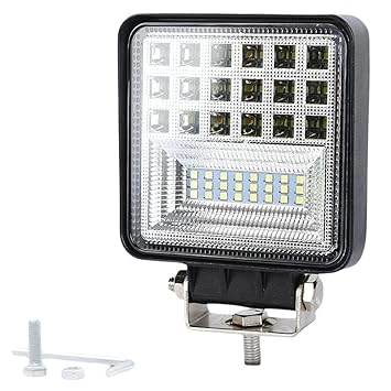 AUTOPOWERZ 42 LED Fog Lamp 84W | White Light | 12V–32V DC Universal Fog Light for Car, Motorcycle & Bike | Heavy Duty Waterproof Driving Lamp | Pack of 1