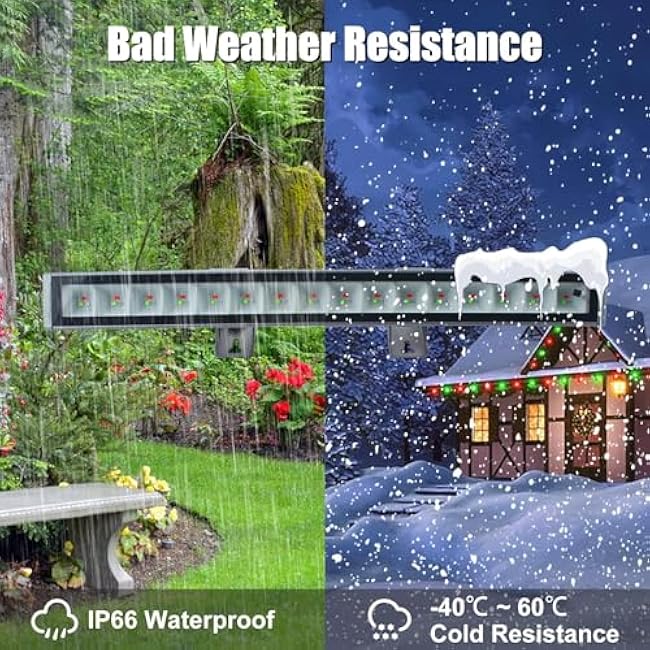 48W LED RGB Color Changing Flood Light Wall Washer Light Bar