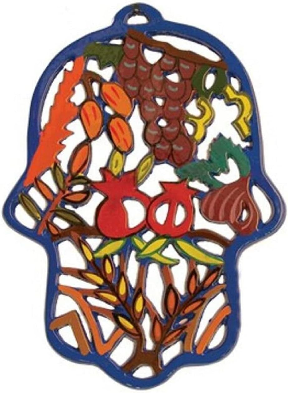 Bodysoulnspirit Yair Emanuel Hamsa Birds/7 Species Wall