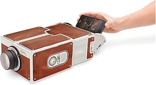 DIY Smart Phone Projector Small Projector Digital Home Theater Entertainment Projector For Family/Party/Birthday Etc