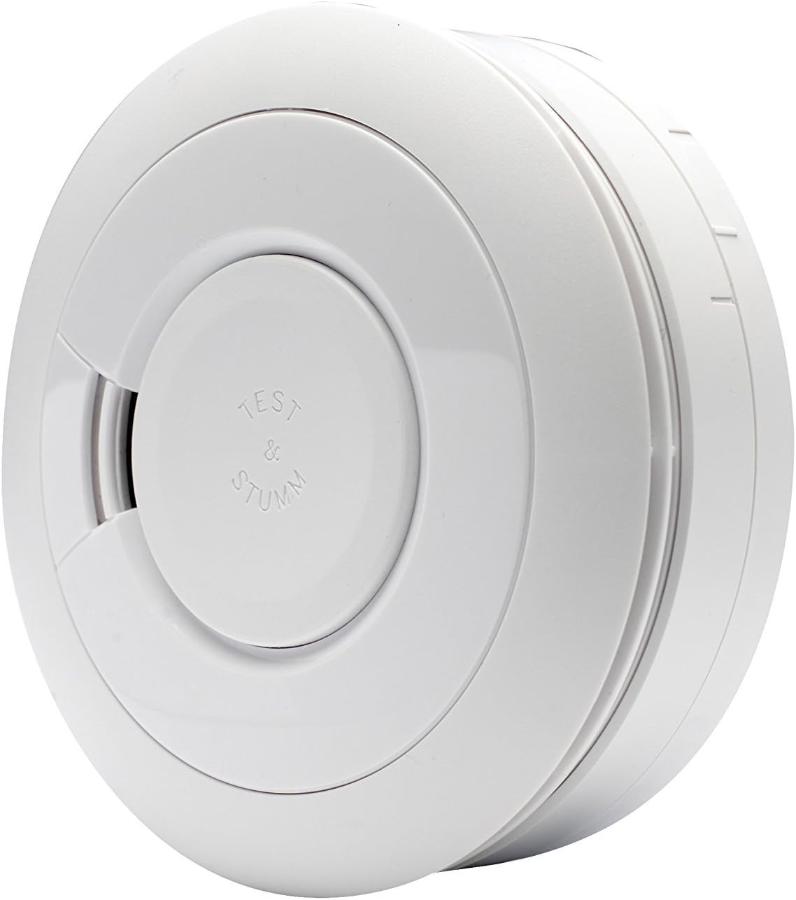Ei ElectronicsProfessional i-series smoke detector with built-in, non-removable 10 year lithium battery, can be connected wirelessly with wireless module, white Ei650iW