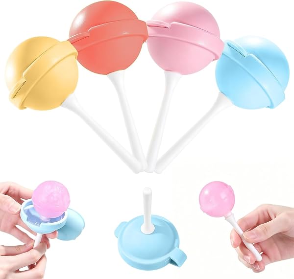 OIXEYA moldes para polos de piruleta, 8 unidades
