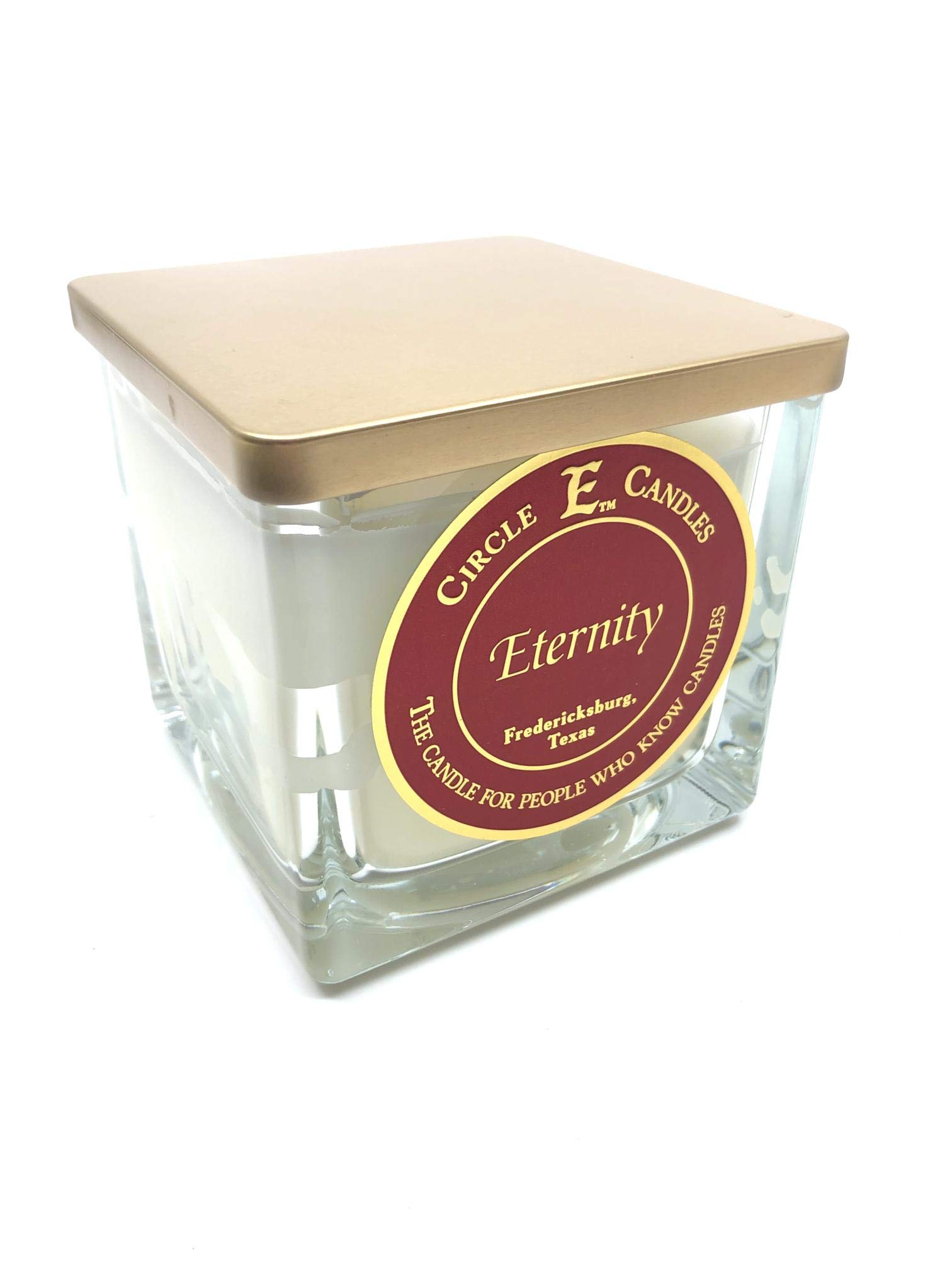 Circle E CandlesEternity Scent, Medium Size Jar Candle, 22oz, 2 Wicks