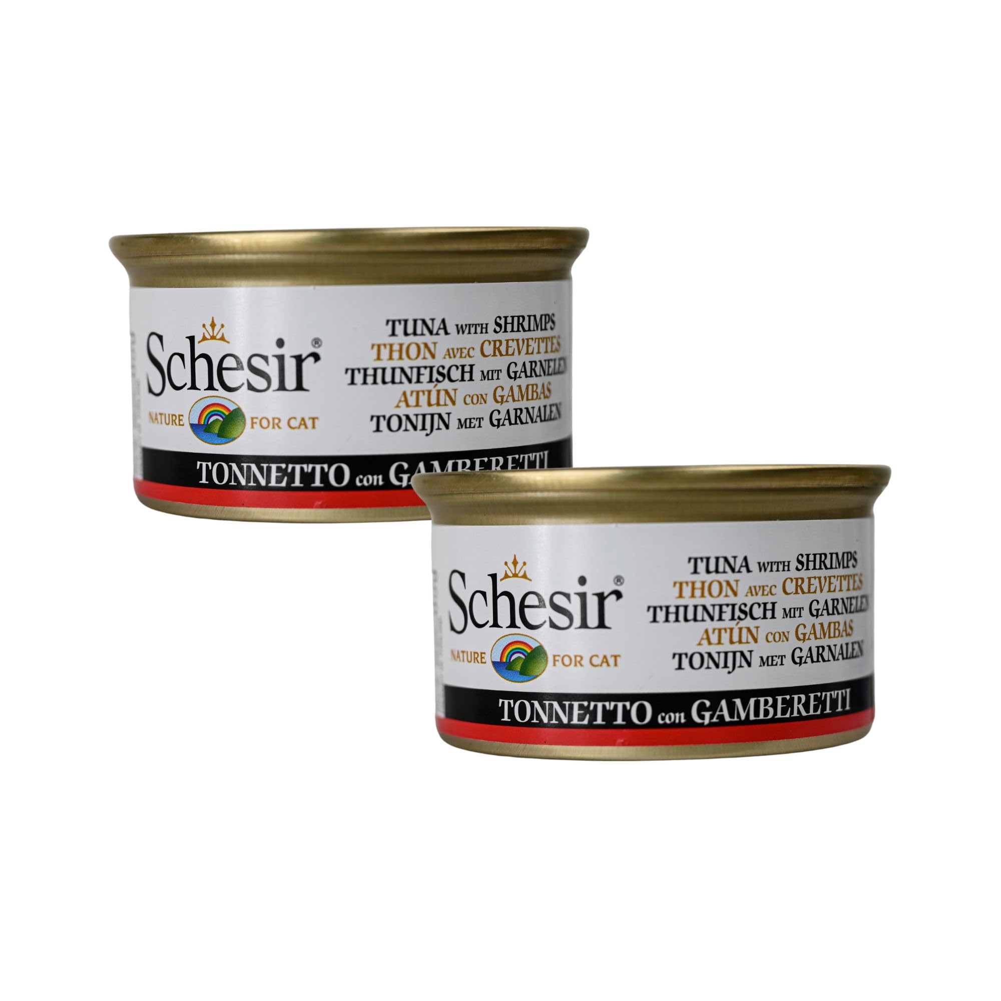 Schesir Tuna in Jelly with Shrimp – 85g Premium Wet Cat Food High Protein Tuna & Shrimp Natural Ingredients Omega-3 Rich for Adult Cats Skin, Coat & Digestive Support (Pack of 2)-image-46