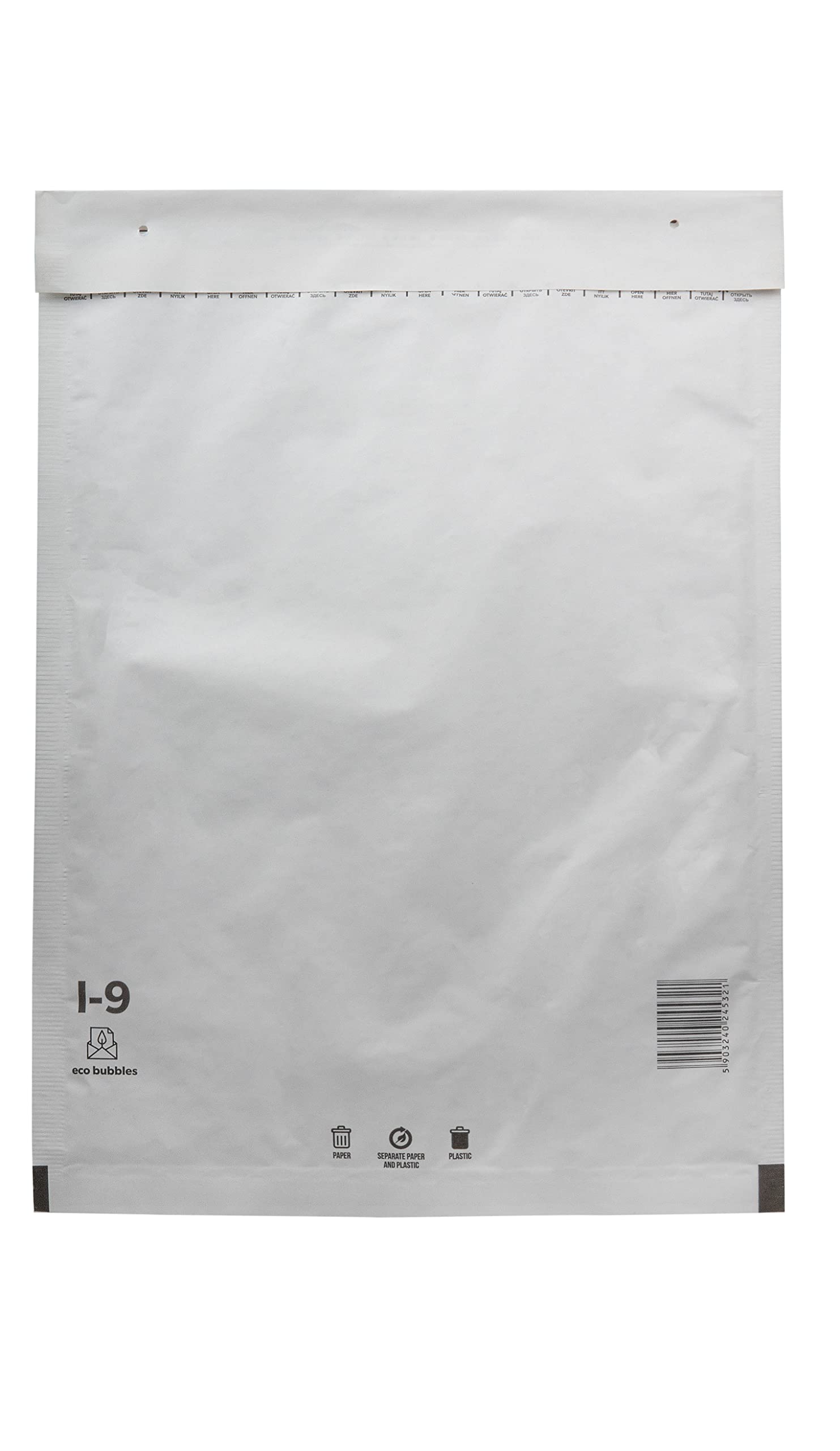 200 Versandtaschen Luftpolsterumschläge 320 x 455 mm DIN A3 Luftpolsterversandtaschen Luftpolstertaschen Gr. I/9 I9 weiß Umschläge haftklebend gepolstert Polsterumschlag Taschen