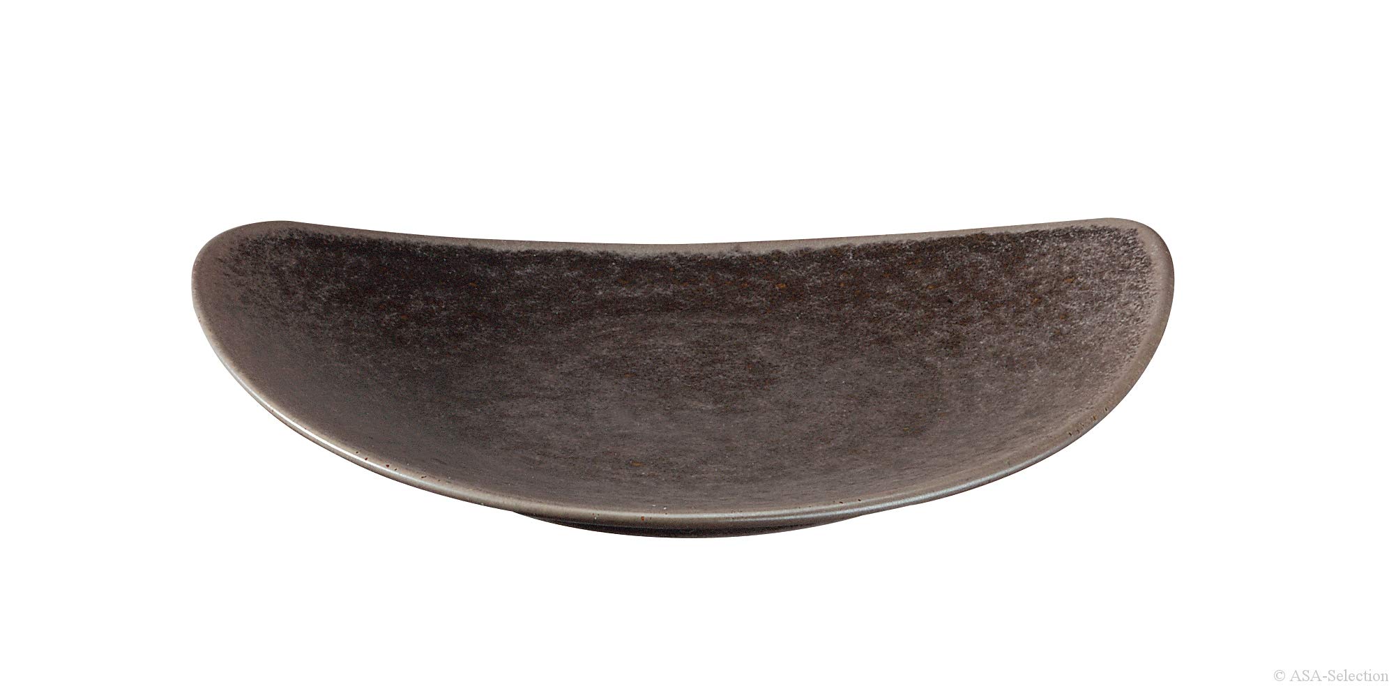 Brotteller oval klein D.16x13cm CUBA MARONE ASA-Selection~6 (6 Stück)