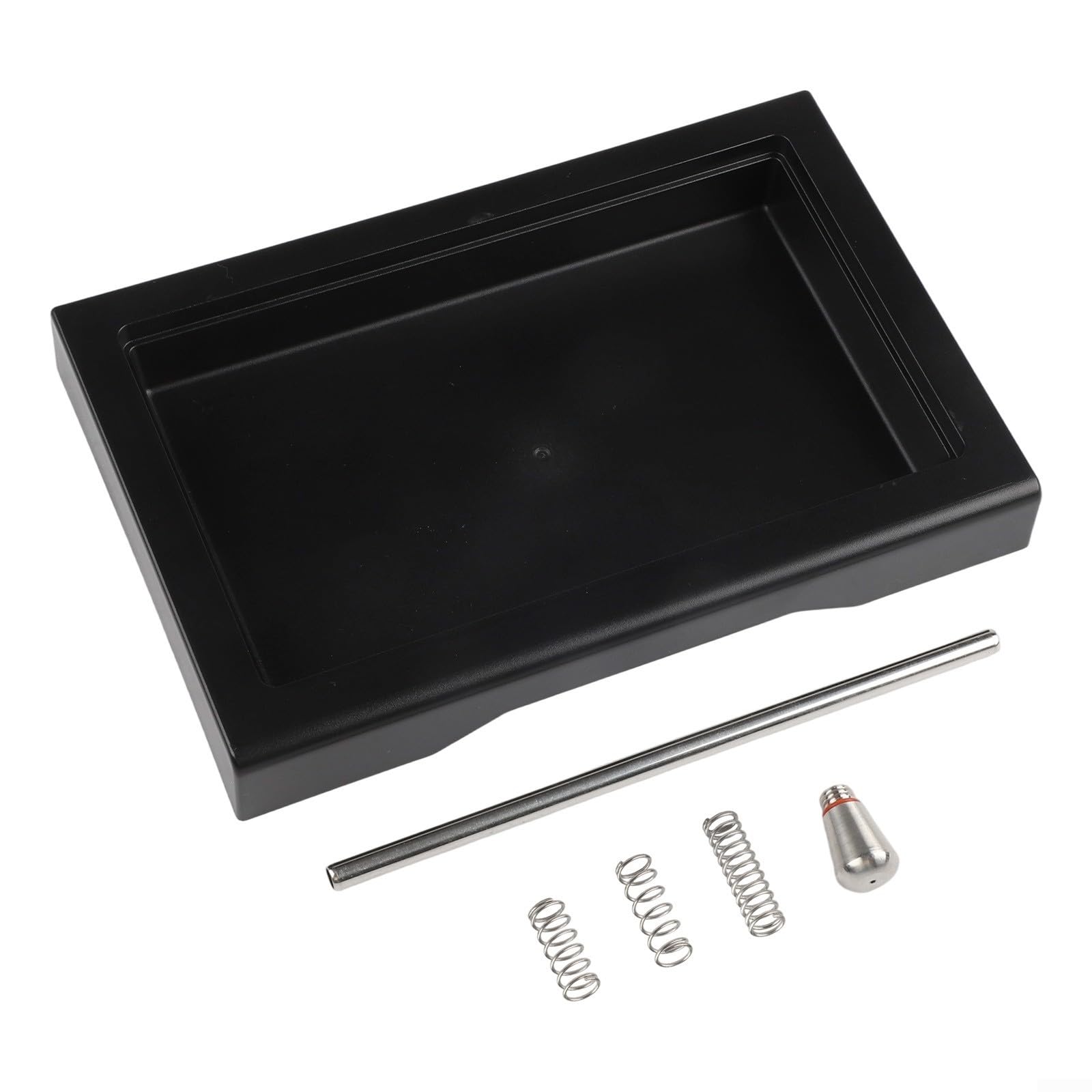 Aftermarket - Vassoio antigoccia con 6 9 12 bar OPV Spring Set e tubo di scarico in metallo per Gaggia Classic Pro e versioni precedenti (set da 6 pezzi)