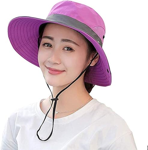 Miniatura 2 de Gorra FPS 50+ de ala ancha impermeable con protección UV para mujer