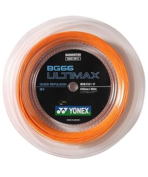 YONEX BG66アルティマックス 200mロール　レッド YONEX ヨネックス(YONEX) BG66 アルティマックス 200m(BG66