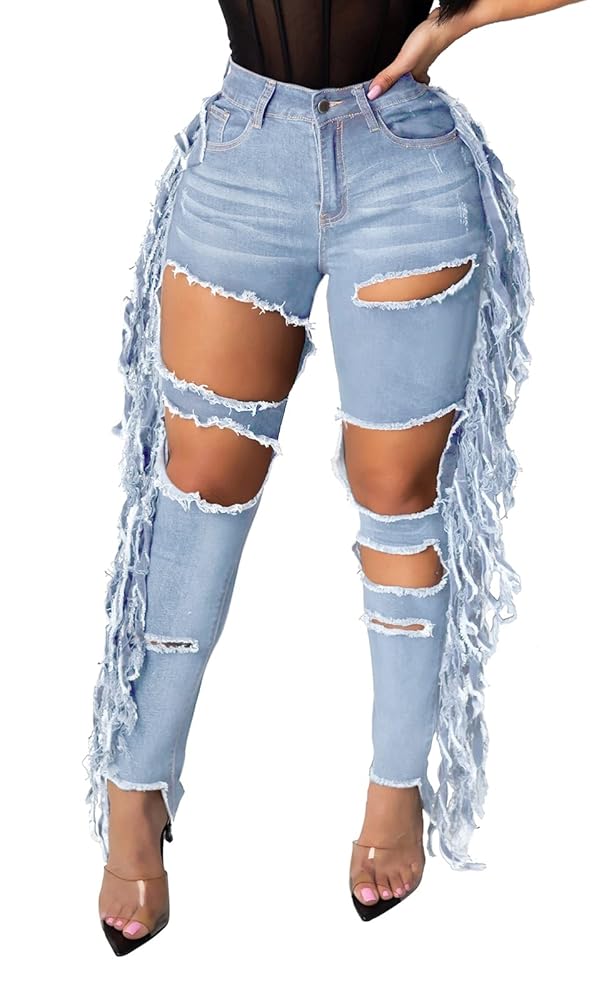 パンツ DIANTE HIGH WAIST DAMAGE SKINNY DENIM High waist damage skinny denim | DIANTÉ (ディアンテ)公式通販