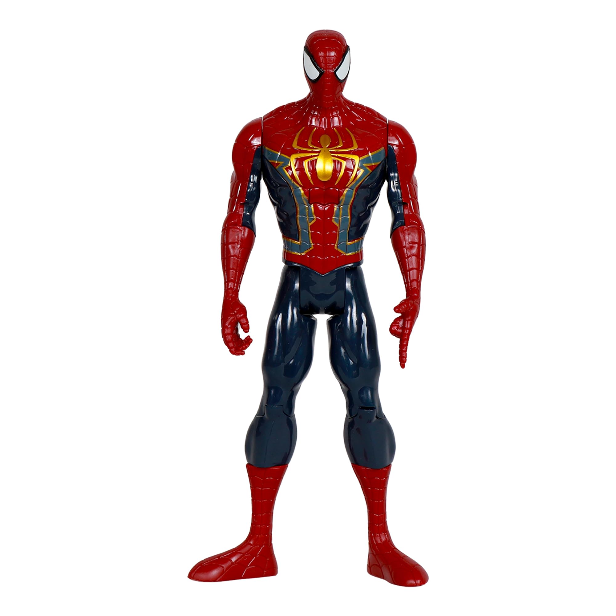 PN AVAN Superhero Action Figure Toys, Kids Superhero Toys, 12inch (with Light & Sound) (New Spidermann)
