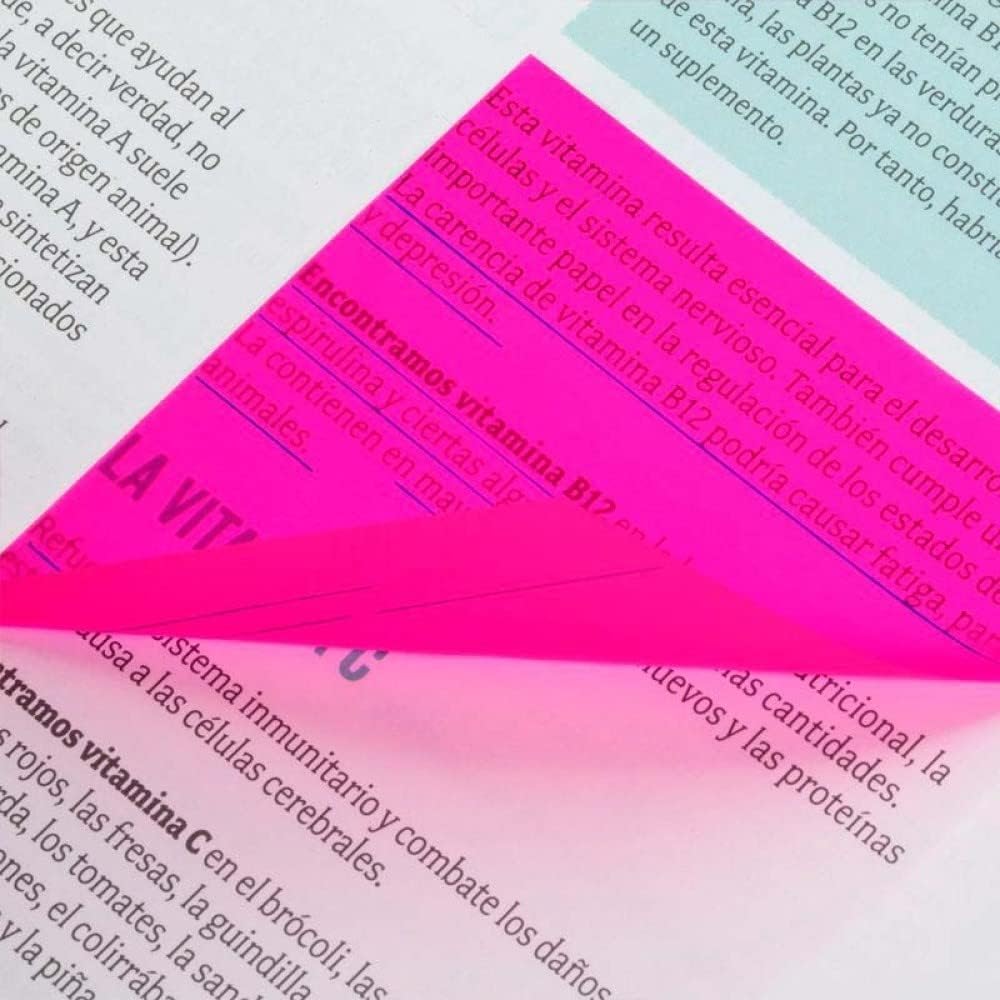 Milan 411261050 – Removable Sticky Notes, Translucent Yellow, Fluorescent