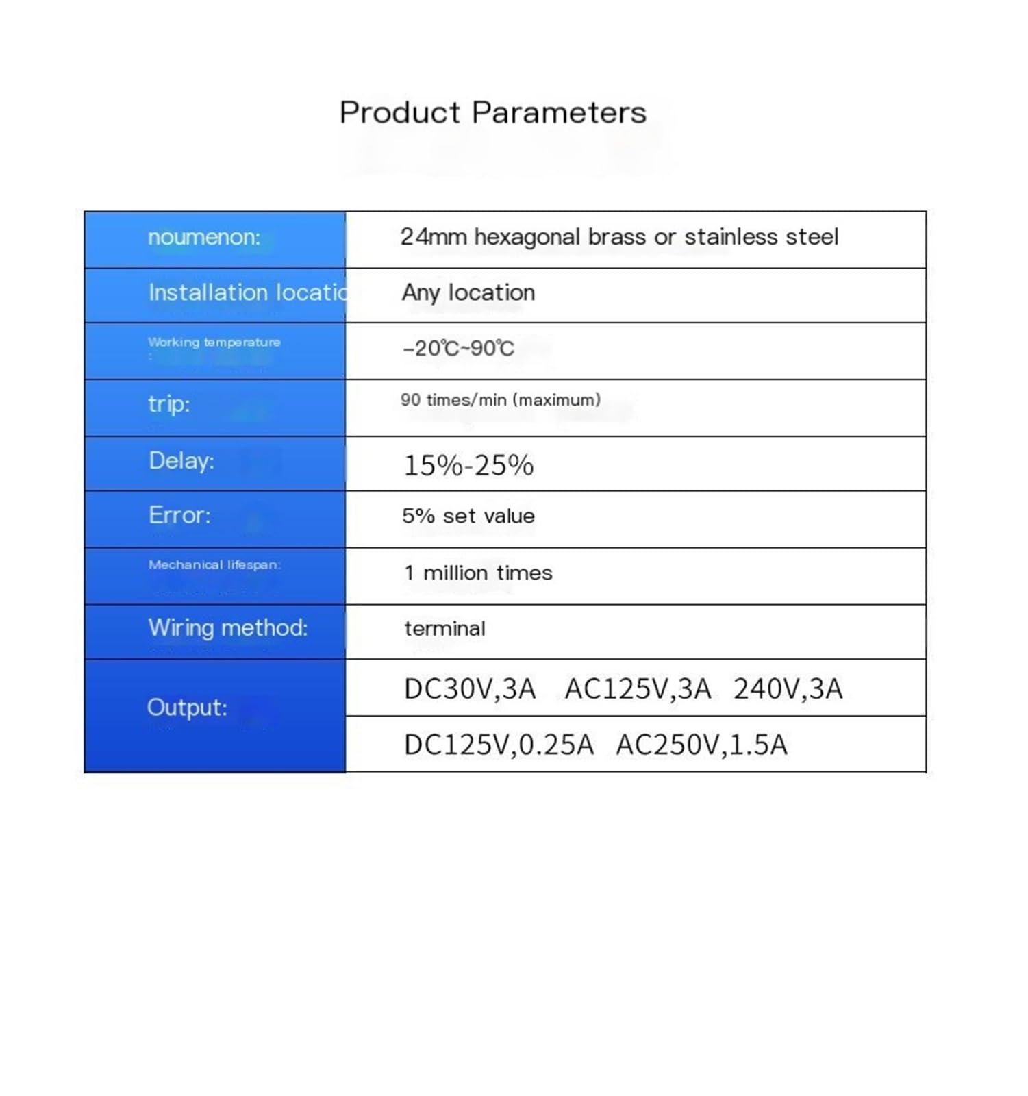 Interrupteur de pression mécanique réglable AC250V 1.5A pompe à eau contrôleur hydraulique pneumatique piston diaphragme type 5-NPT1/4(1~12bar)
