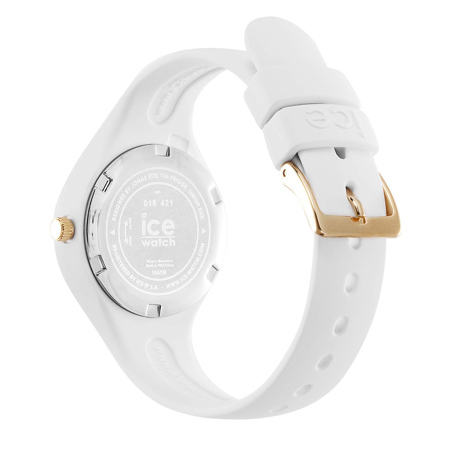 Ice-Watch - ICE fantasia Unicorn white - Dziewczęcy biały zegarek z silikonowym paskiem - 018421 (Extra Small)