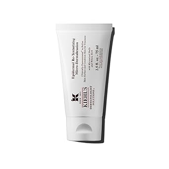 مقشر الوجه Kiehls Epidermal Re-Texturizing Micro-Dermabrasion، علاج تقشير لزيادة امتصاص العناية بالبشرة وتنقيتها وترطيبها، خالٍ من البارابين والعطور - 2.5 أونصة سائلة