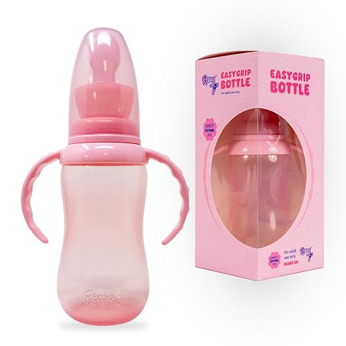 Rearz Pink Easy Grip Adult Drinking Aid Cup Adaptive Living - BPA Free