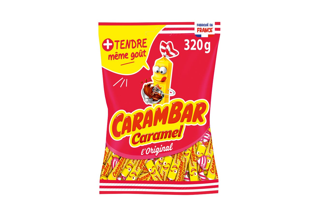 CARAMBAR Caramels aromatisés l'Original - 320 g