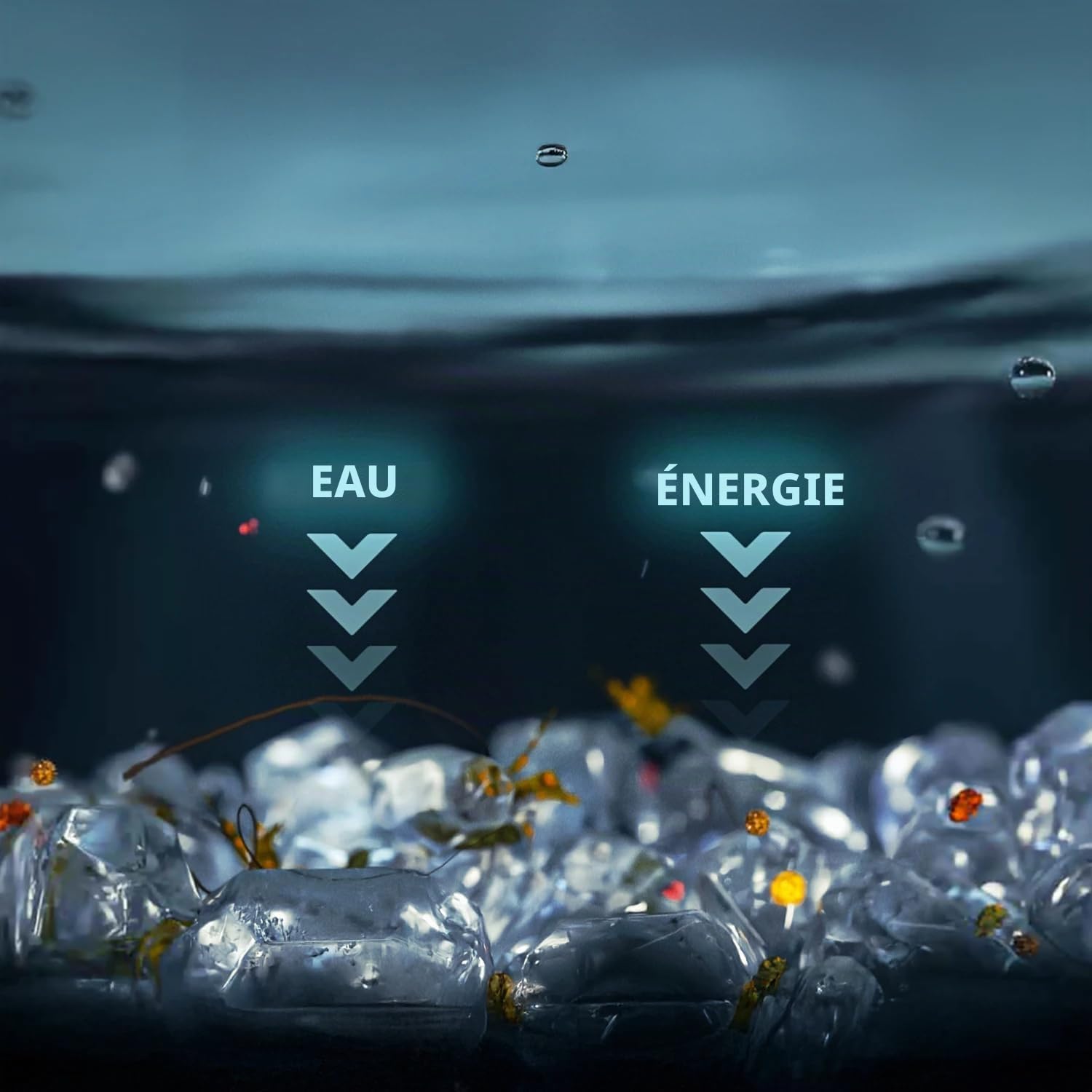 Nature Works Hi-Tech Verre filtrant 0,6-1,2 mm – 20 kg – Médium filtrant de qualité supérieure pour piscine, étang et eau potable – 99,64 % de puissance de filtration – Technologie anti-compaction