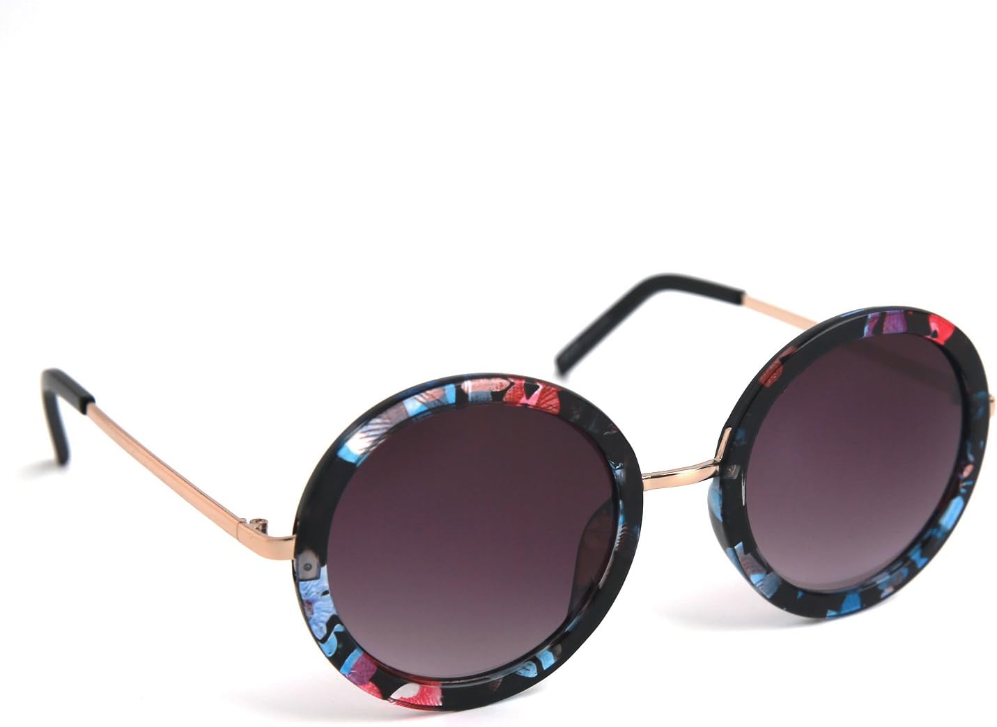 JOOX Round Sunglasses for Women, Classic Vintage Retro Sun Glasses, 100% UV Protection