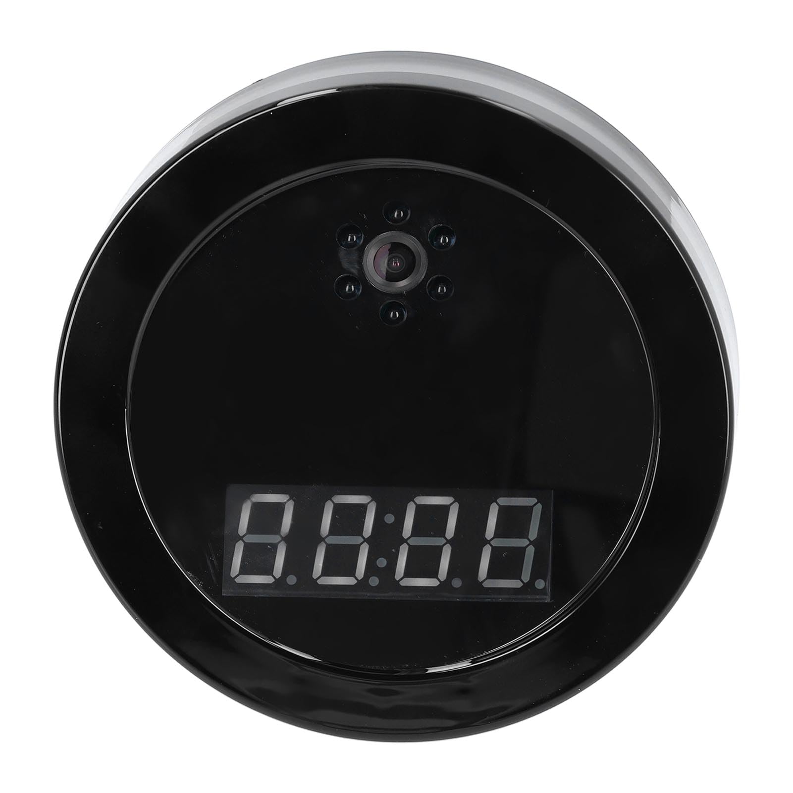 Cámara de Vigilancia de Seguridad 1080P, Detección de Movimiento de Cámara de Seguridad con Reloj Gran Angular de 130 Grados para el Hogar