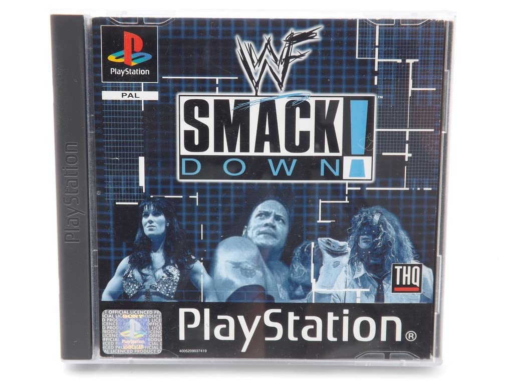 PS1 WWF Smackdown! - Disque Seul (testé) - NTSC-US - Jeu Catch PlayStation 1