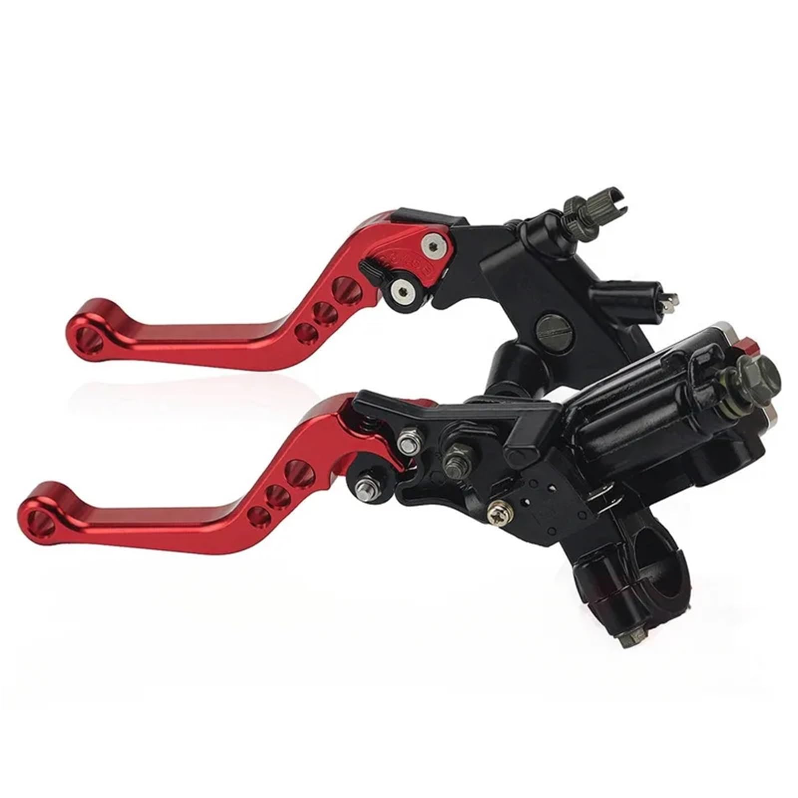 HYDBCNP Forward Brake Pump Motorcycle Rear Brake Pump Motorcyclists Hydraulic Master Cylinder Brake Clutch Pump Lever Universal Fit for Yamaha Motorcycle Items(Purple)