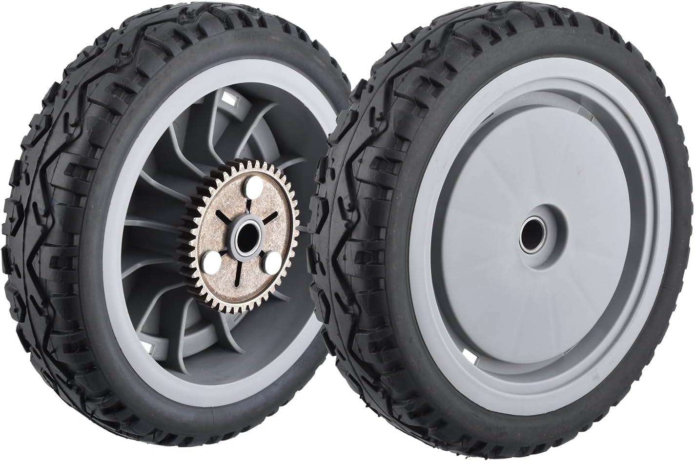 2 pieces 8-inch Lawnmower Rear Wheel for Toro Super Recyclers 107-3709 20381 20384 20383 21381 Lawn Mowers