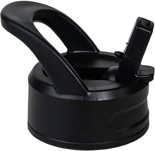 Miniatura 4 de Botella de agua aislada de acero inoxidable para bebidas frías y calientes, frasco de vacío de doble pared con popote y tapa, a prueba de fugas,