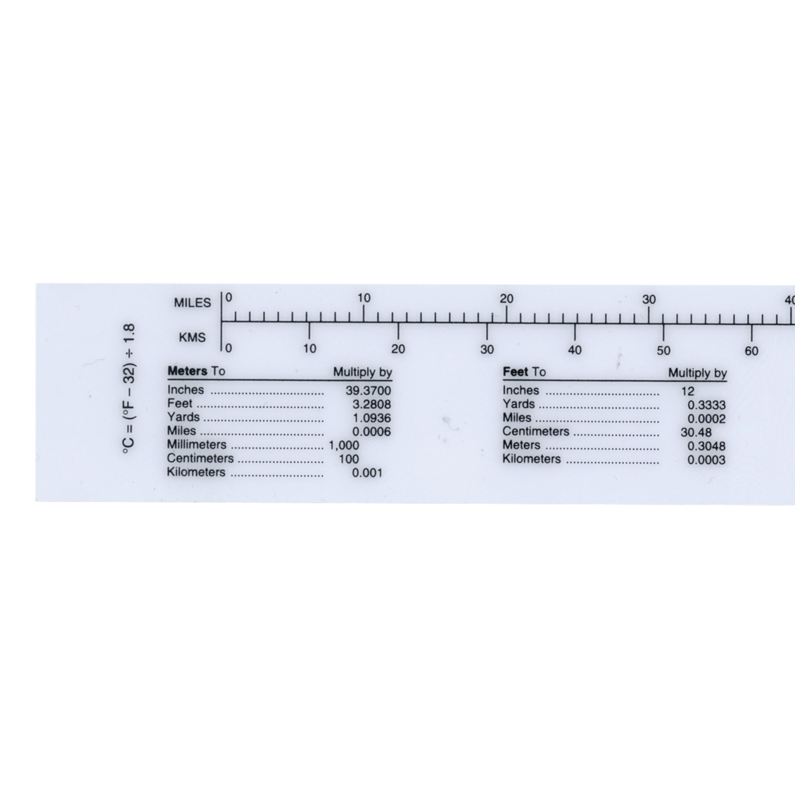 Westcott Metrisches Lineal, 30 cm, undurchsichtig, M-109