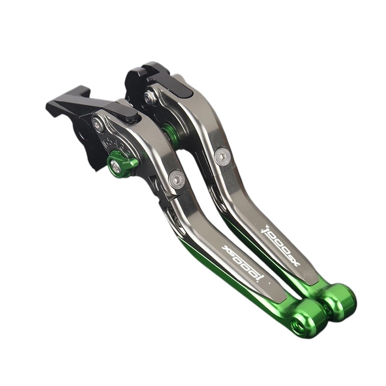 Wfsowxdm Green A Motorcycle Levers Brake Clutch Handle Lever For Kawa&Saki Z1000sx Z1000 Sx 2017-2019 Extendable Adjustable Foldable Handle Levers Brake Clutch Lever