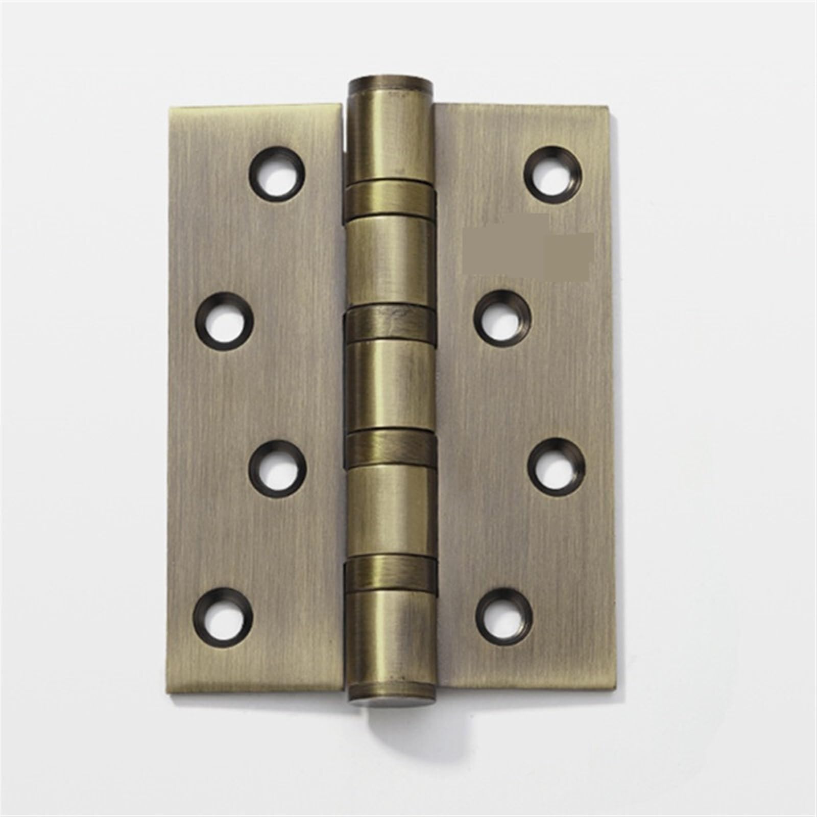 Adgcfkop Bronze Thicken Stainless Steel 4 Inch Hinge Connector Silent Hinges Furniture Hardware 1Pcs