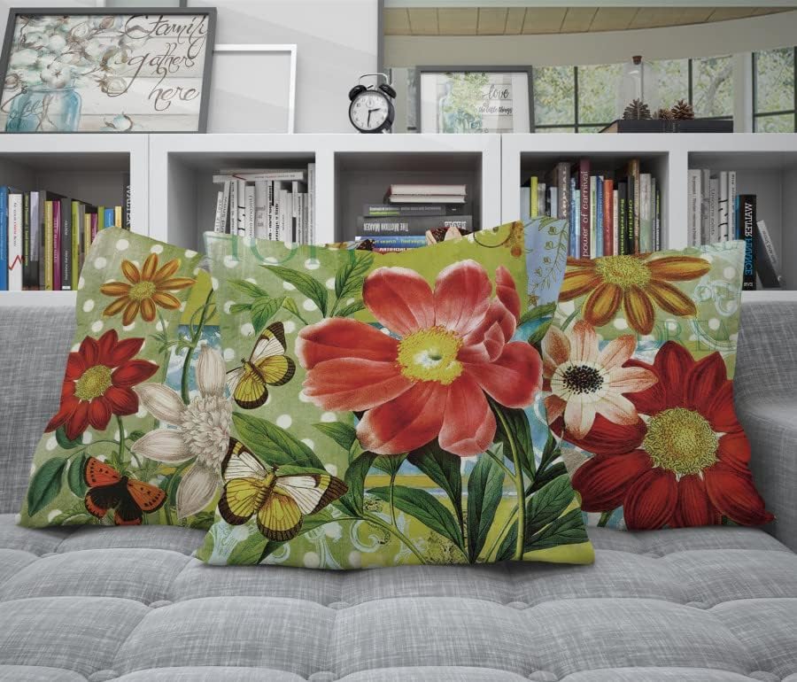 Sunflower-Pillow-Covers-18×18-Outdoor-Summer-Pillow-Case-Garden-Floral-Cushion-Case-Green-Cushion-Covers-for-Holiday-Home-Seasonal-Summer-Decor-4-Pack Sunflower Pillow Covers 18×18 Outdoor Summer Pillow Case Garden Floral Cushion Case Green Cushion Covers for Holiday Home Seasonal Summer Decor 4 Pack
