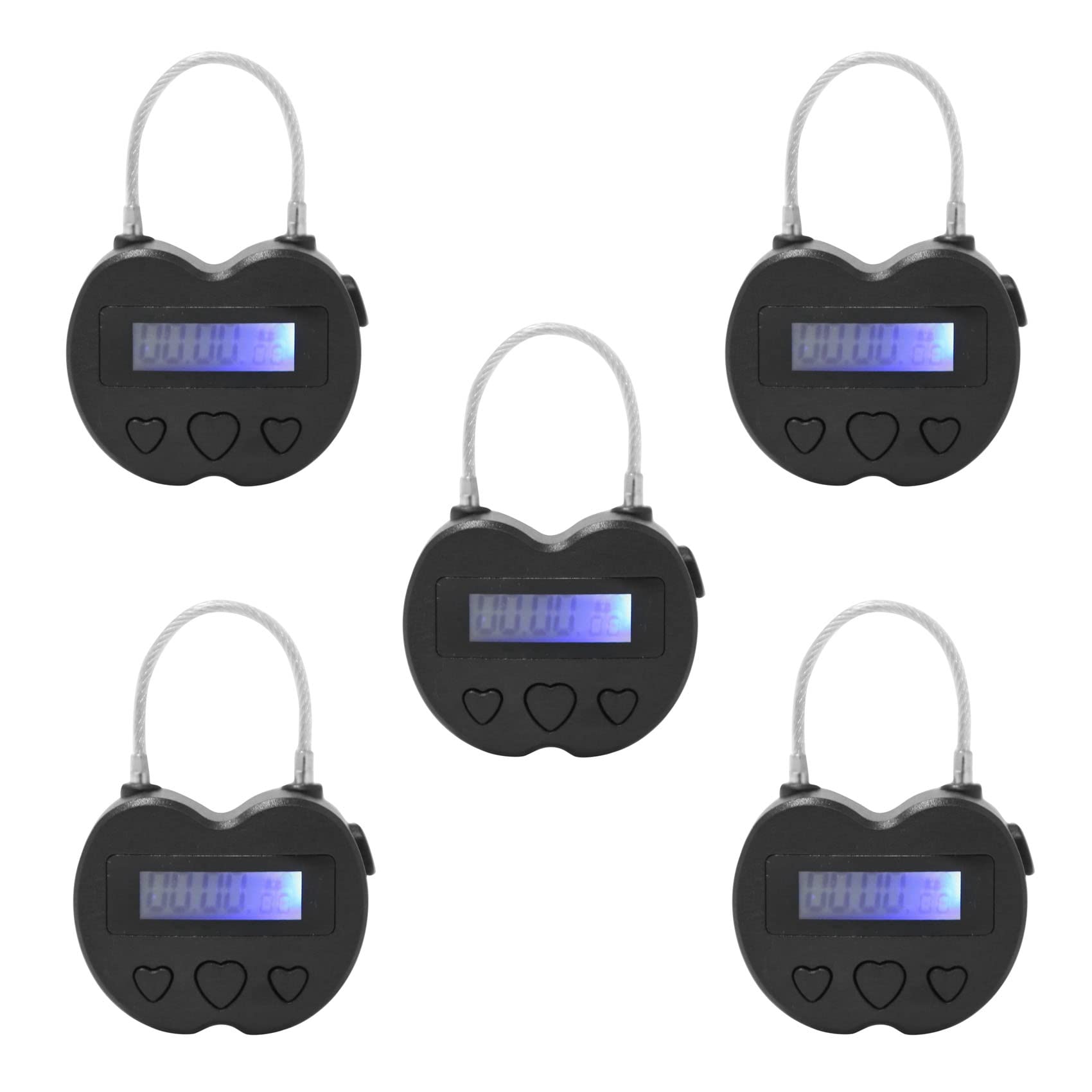 Minuterie électronique de voyage USB étanche lot de 5