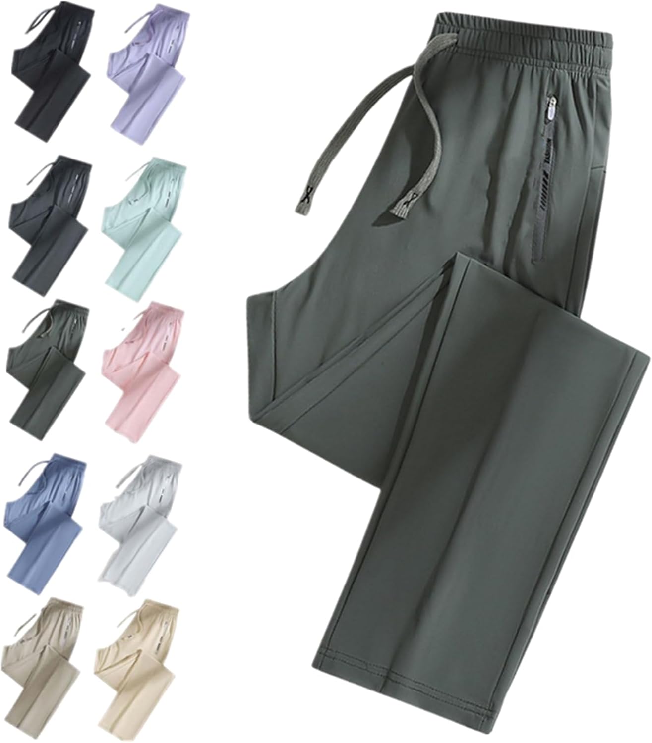 Comfy Fit Pants for Women, Stretch Active - Unisex Ultra Stretch Quick Drying Pants