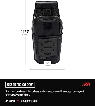Diamondback Solo X Drill & Driver Holster, Padded