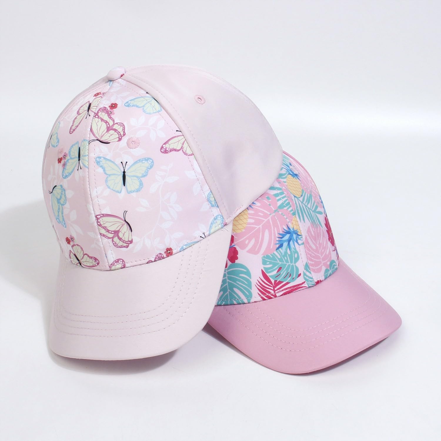 Cappello da baseball unisex per bambini, per il tempo libero, per ragazze, protezione solare, regolabile, estivo, cappello da sole per le ragazze, 3-10 anni