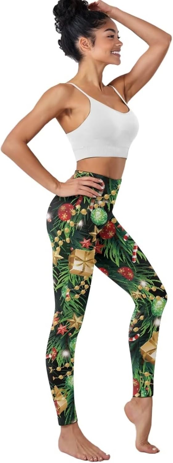 AFPANQZ Leggings with Pockets Women High Waisted Casual Butt Lift Leggings for Winter Fall Gym Yoga Fitness Workout Pants - Image 5