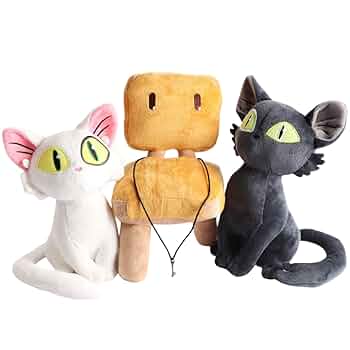 ROROHA ぬいぐるみ 30cm 猫デザイン ROROHA ぬいぐるみ 30cm 猫デザイン ROROHAぬいぐるみ30cm WOOAH