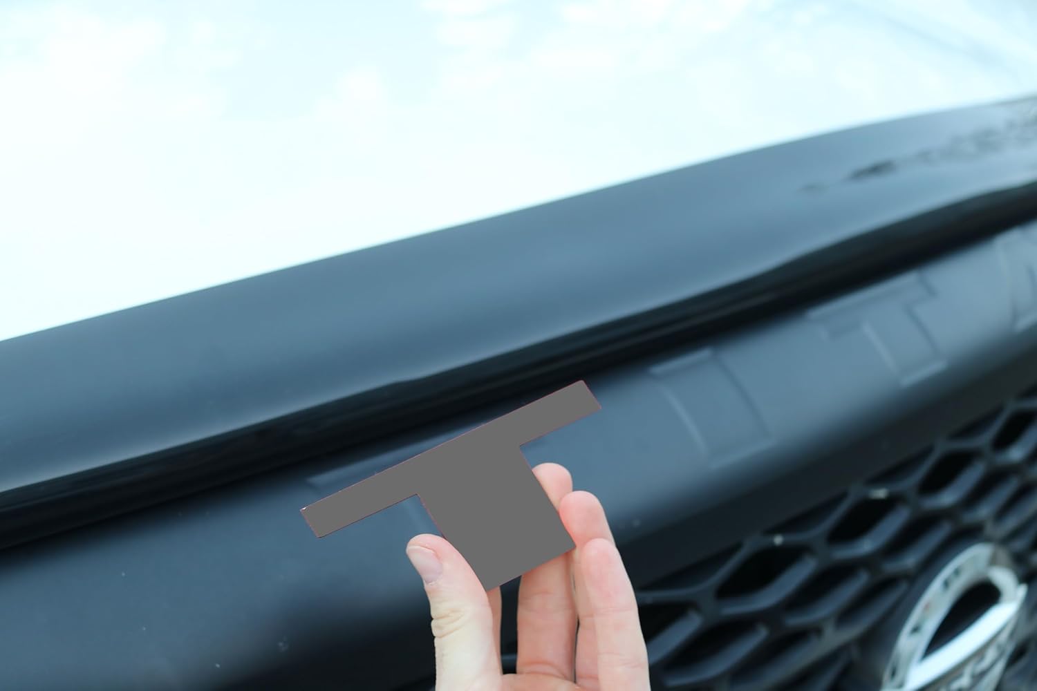 Grill Inserts Letters fit 2020-2025 Compatible with Titan Models, 3D Raised & Strong Adhesive Abs Plastic Grill Emblems Decals Letters, NOT Thin Decals- Red