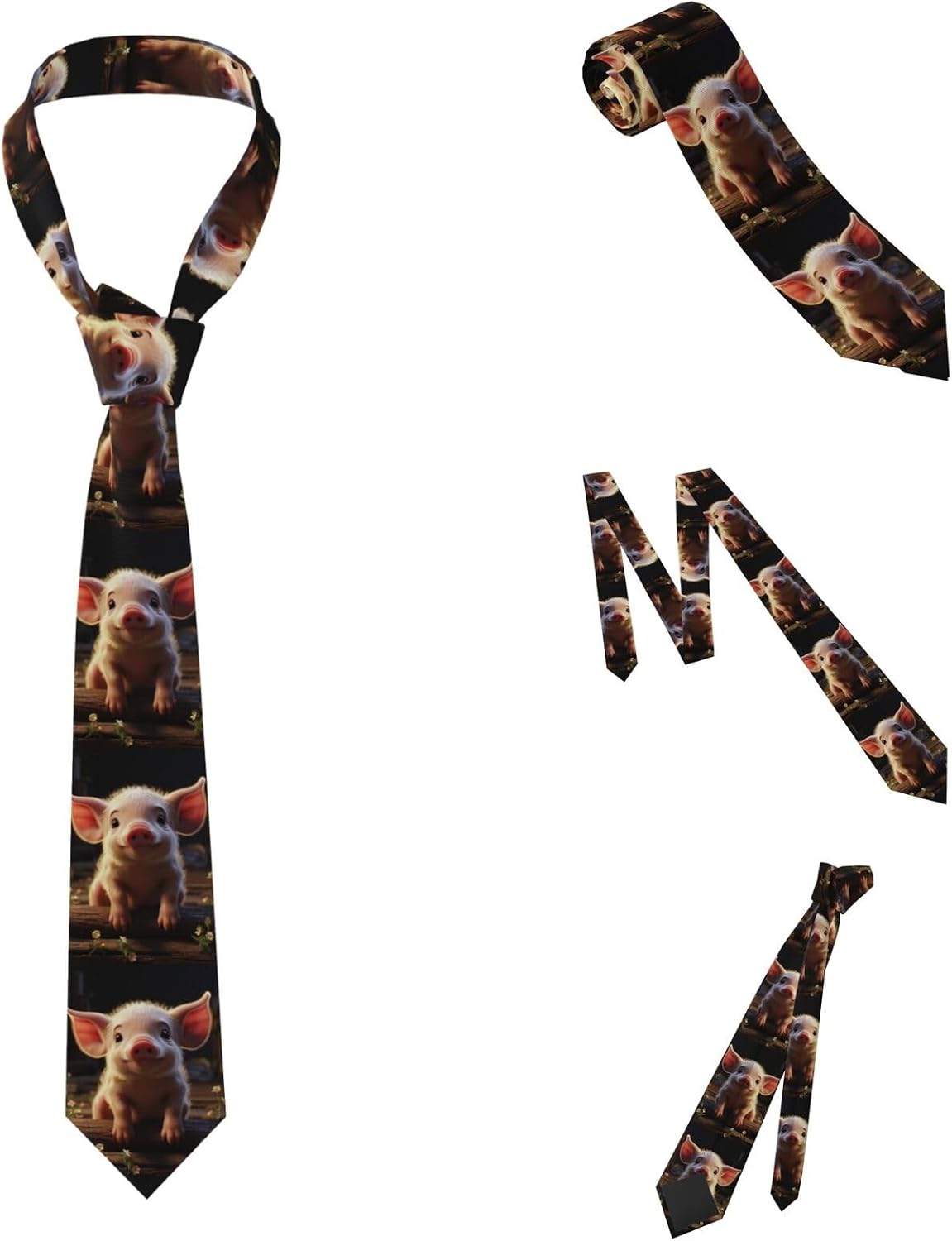 Ties for Men Novelty Tie French Paris Tour Eiffel Tower Mens Ties silk Classic Mens Tie Necktie for Business Wedding image 5