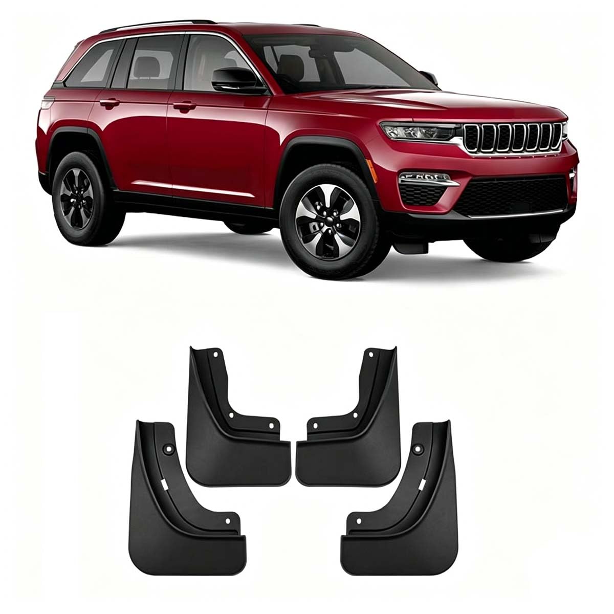 Garde-Boue pour Voiture Jeep Grand Cherokee 2022-2025 Finition Premium Robuste Haute Qualité